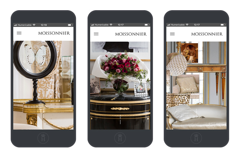 moissonnier responsive website smarpthone